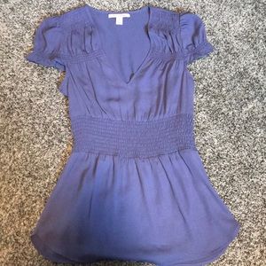 Purple blouse from banana republic